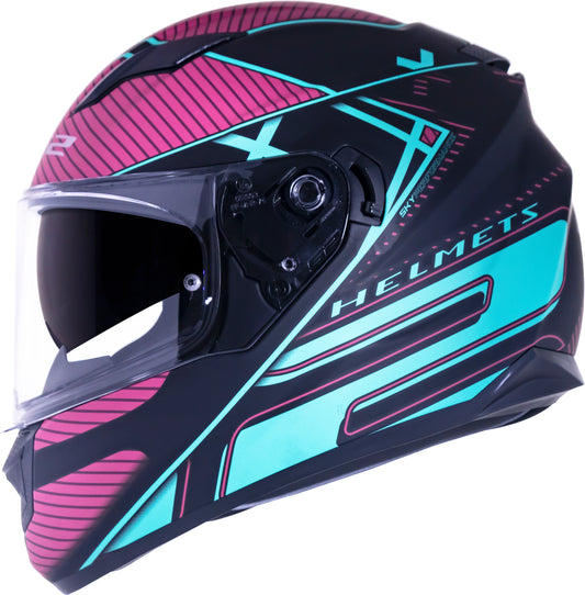 Capacete Ls2 Ff320 Stream Level Turquesa