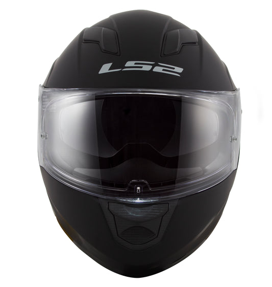 Capacete Ls2 Ff320 Stream Monocolor Preto Fosco