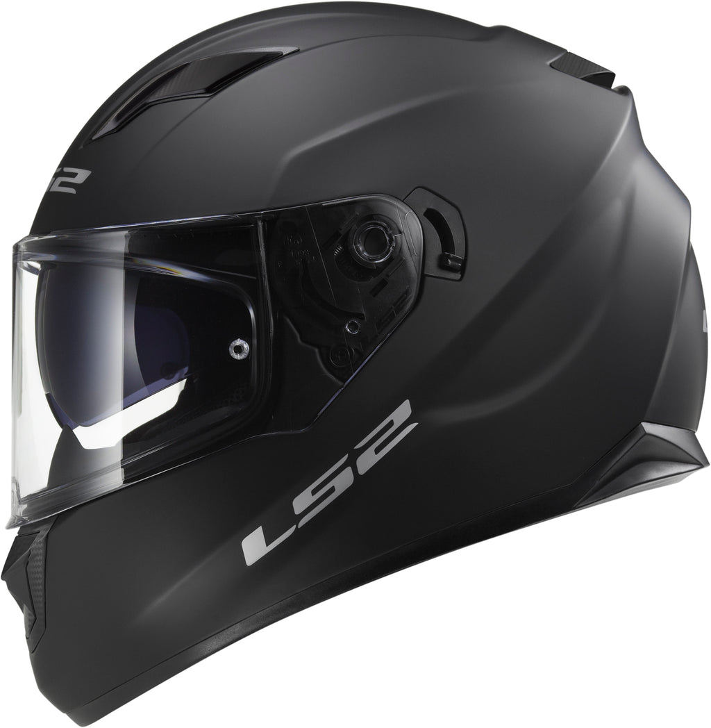Capacete Ls2 Ff320 Stream Monocolor Preto Fosco