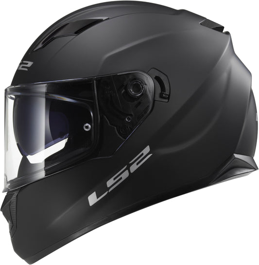 Capacete Ls2 Ff320 Stream Monocolor Preto Fosco