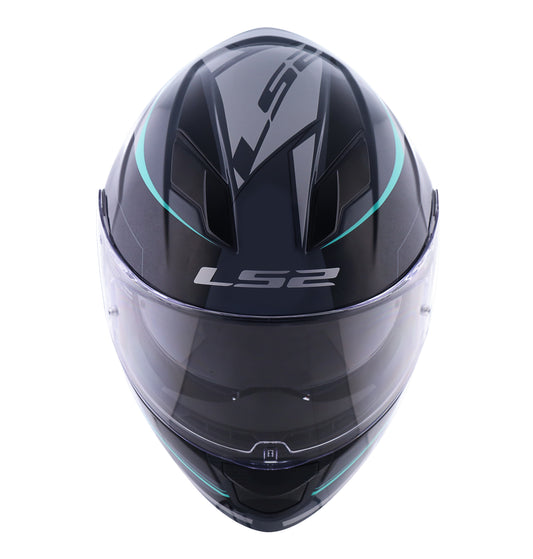 Capacete Ls2 Ff320 Stream Ixel Cinza Preto