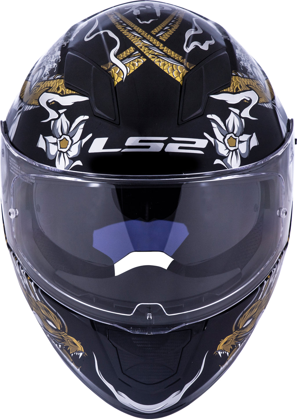 Capacete Ls2 Ff320 Stream Warrior Dourado