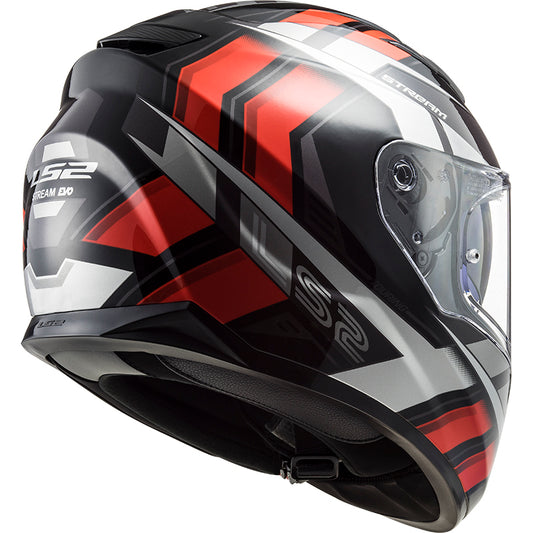 Capacete Ls2 Ff320 Stream Loop Preto Vermelho