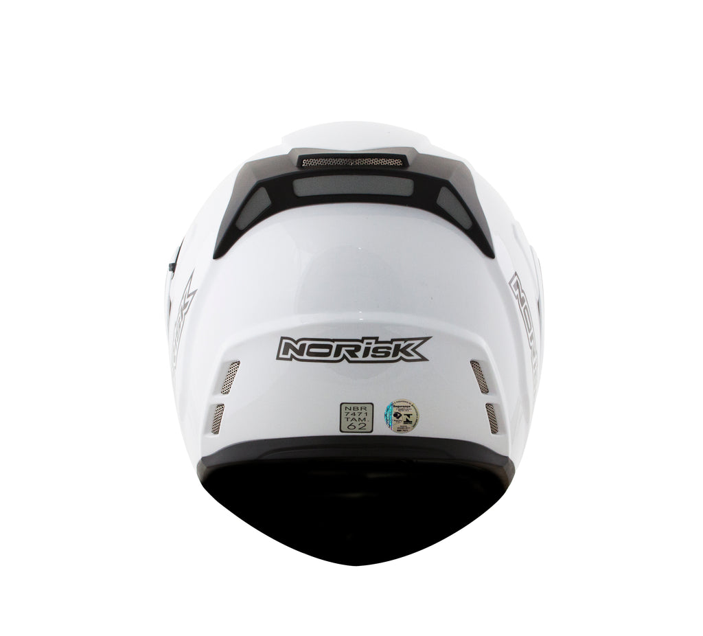 Capacete Norisk Route Monocolor Branco