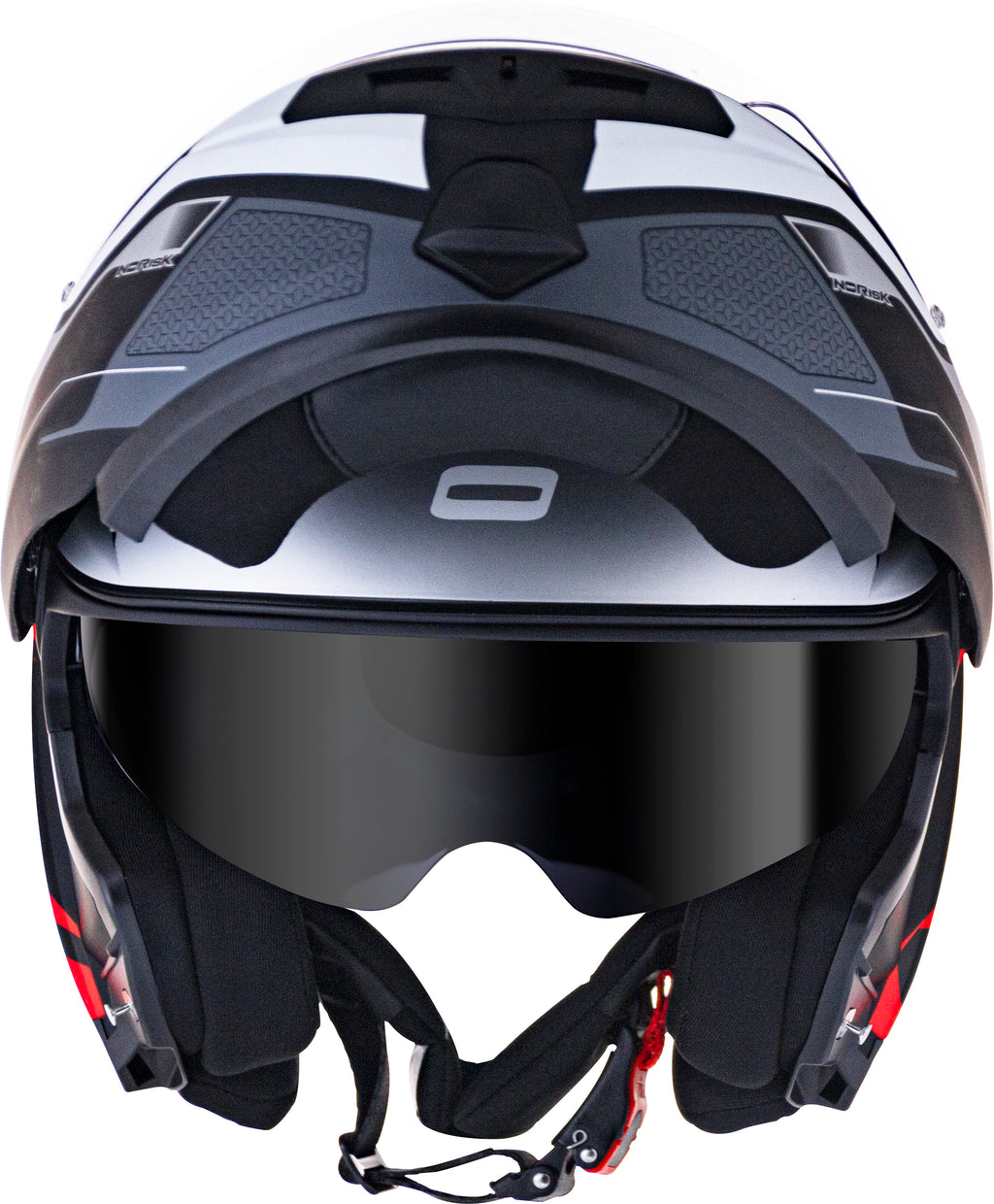 Capacete Norisk Route Speedmax Matt Preto Vermelho