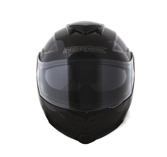 Capacete Norisk Route Monocolor Preto Fosco