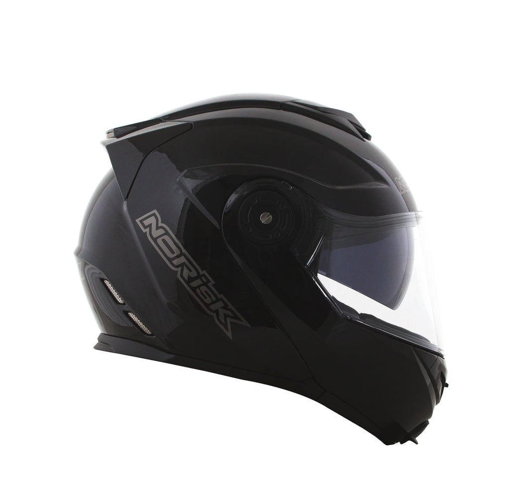 Capacete Norisk Route Monocolor Preto Fosco