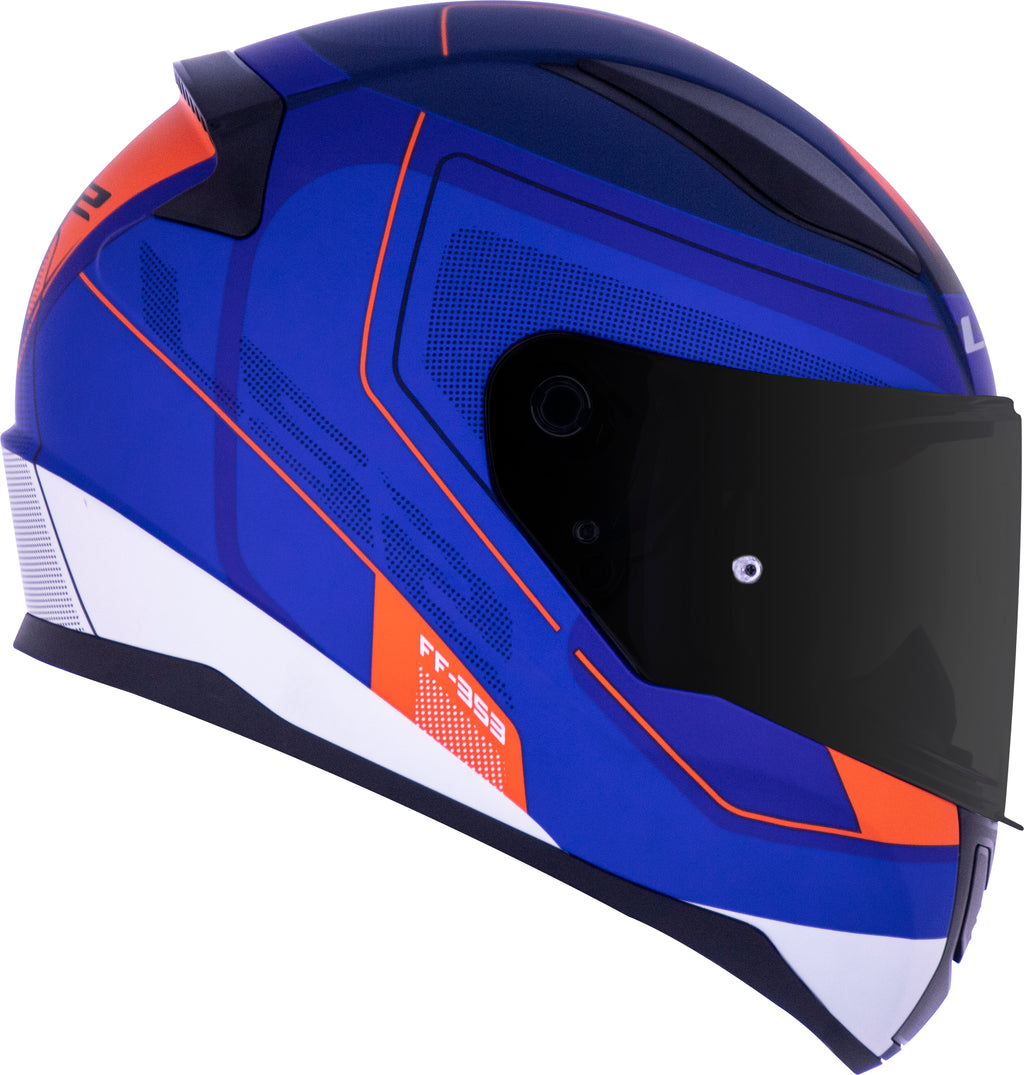 Capacete Ls2 Rapid ff353 Slide Azul