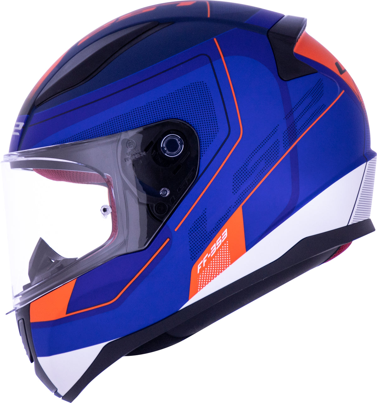Capacete Ls2 Rapid ff353 Slide Azul