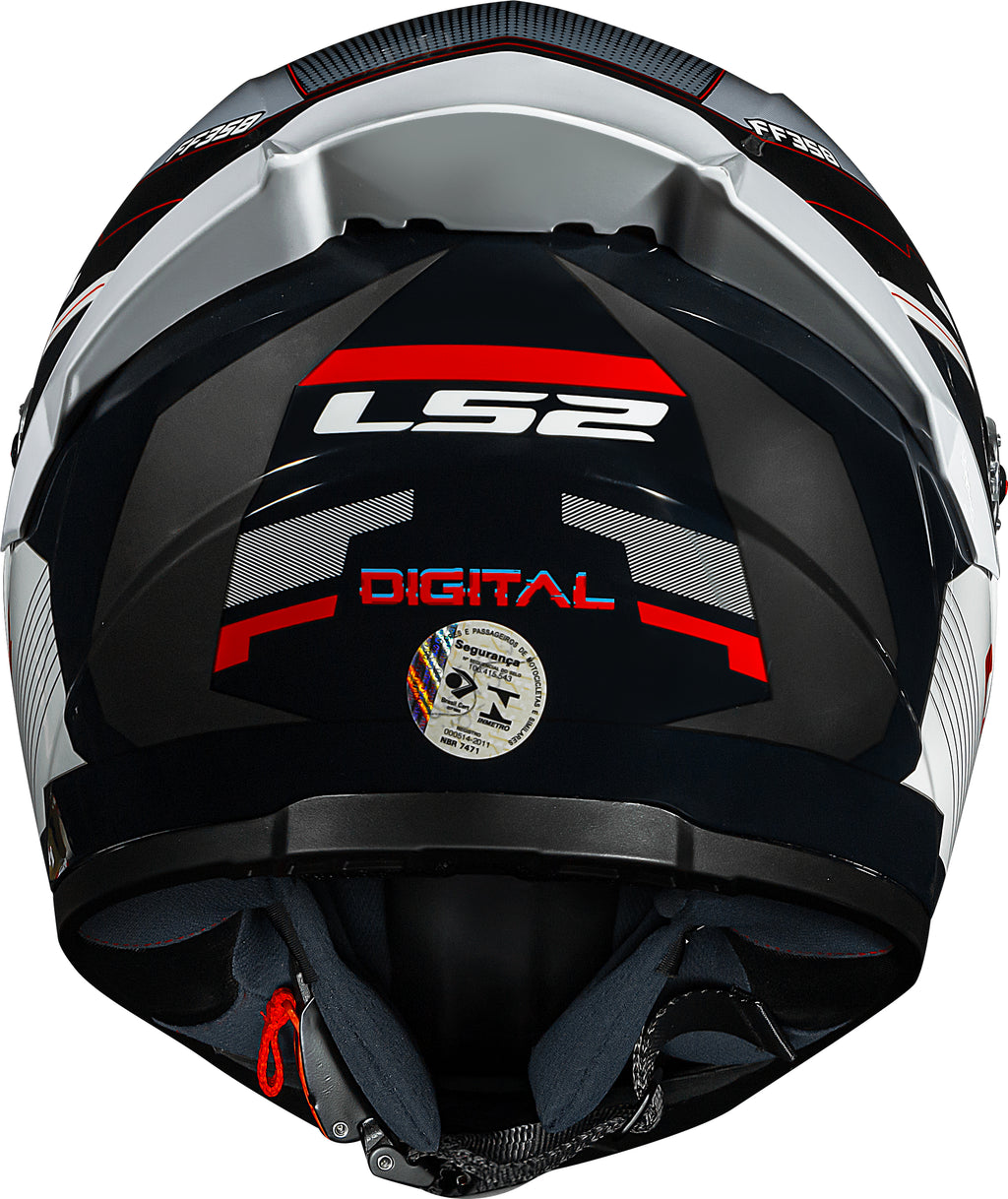 Capacete Ls2 ff358 S Digital Branco