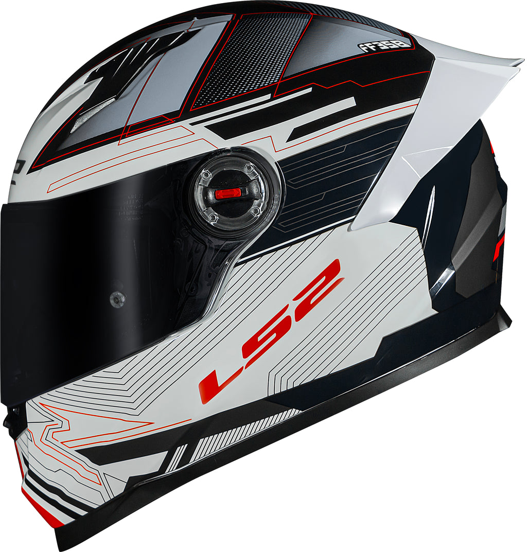 Capacete Ls2 ff358 S Digital Branco