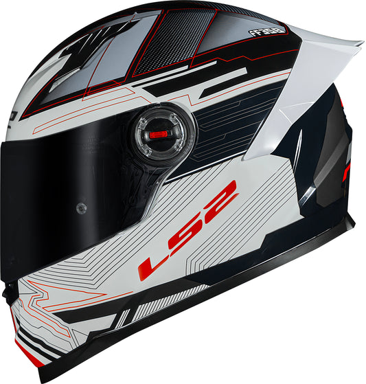 Capacete Ls2 ff358 S Digital Branco