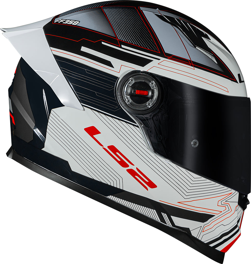 Capacete Ls2 ff358 S Digital Branco