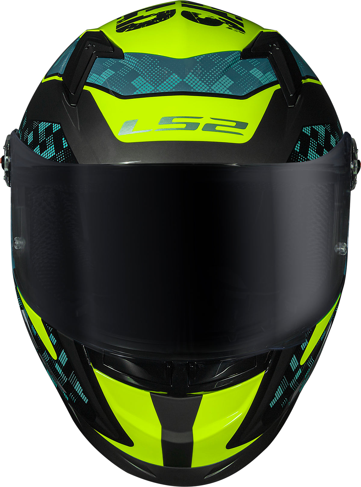 Capacete Ls2 ff358 S Striker Azul Amarelo