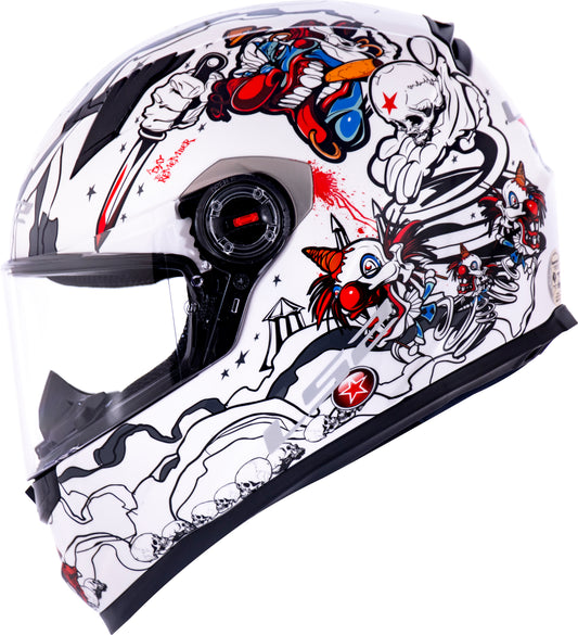 Capacete Ls2 Ff358 Classic Crazy Clown