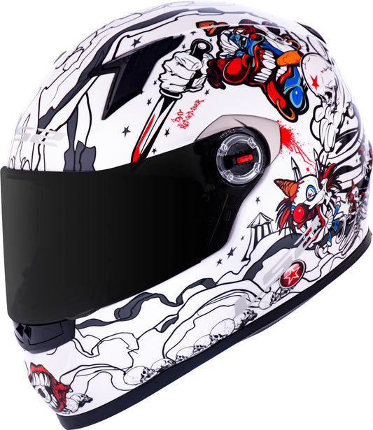 Capacete Ls2 Ff358 Classic Crazy Clown