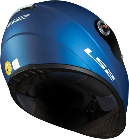 Capacete Ls2 Ff358 Classic Mono Azul