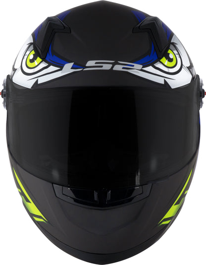 Capacete Ls2 Ff358 Classic Tribal Preto Azul