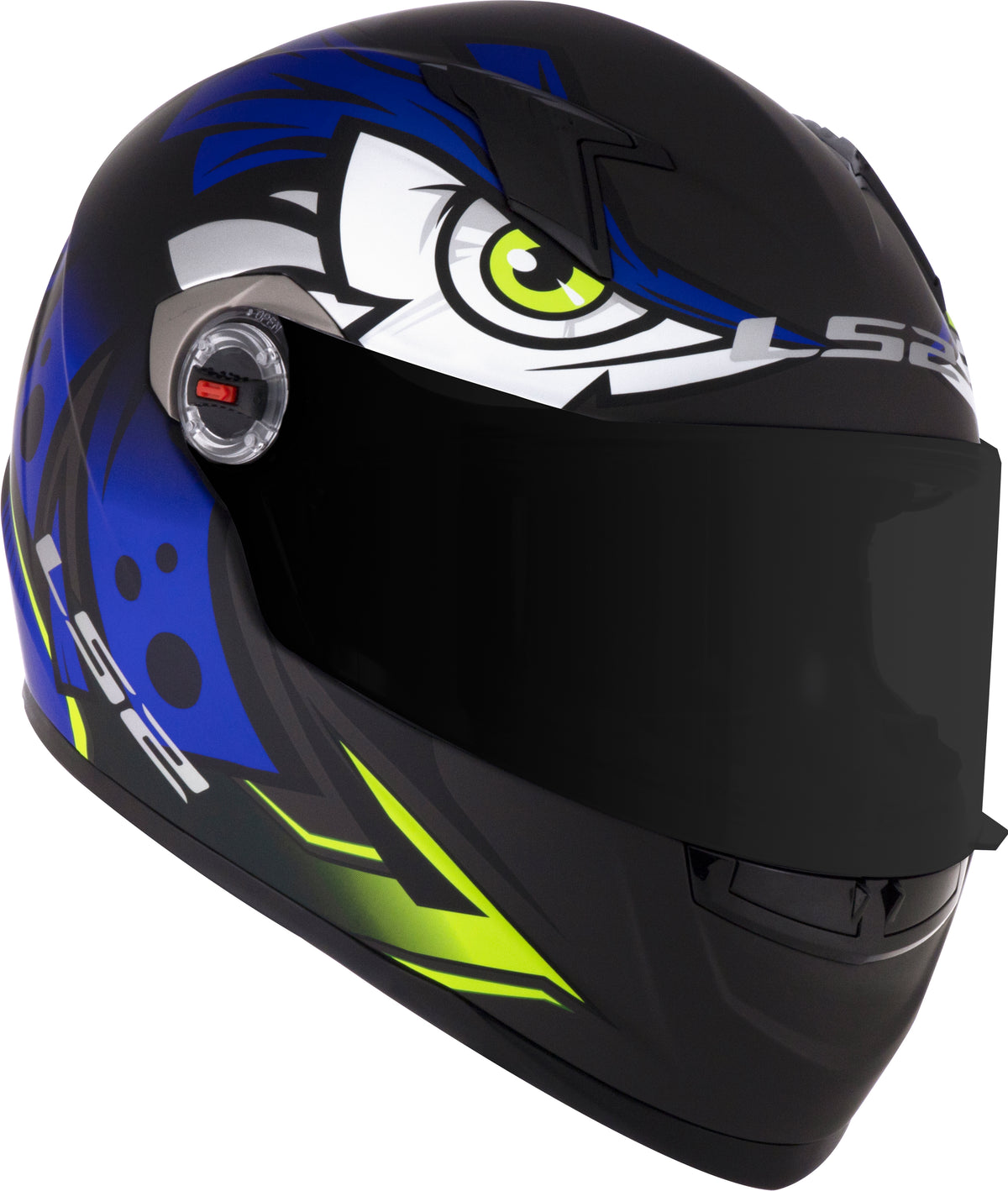 Capacete Ls2 Ff358 Classic Tribal Preto Azul