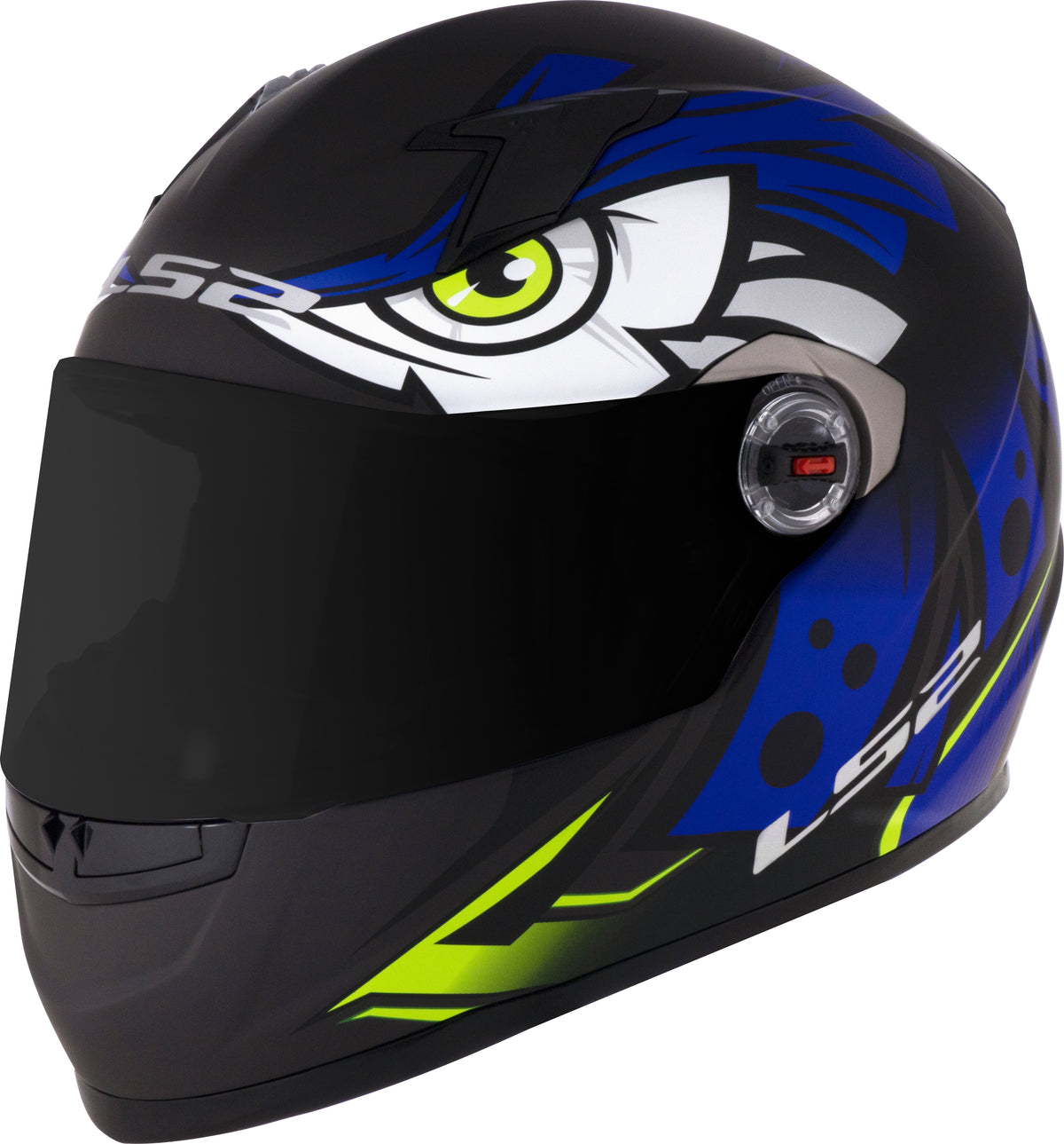 Capacete Ls2 Ff358 Classic Tribal Preto Azul