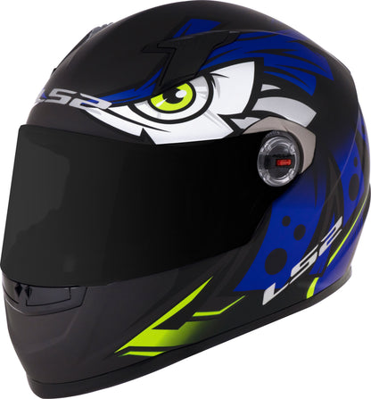 Capacete Ls2 Ff358 Classic Tribal Preto Azul
