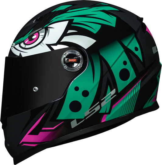 Capacete Ls2 Ff358 Classic Tribal Verde