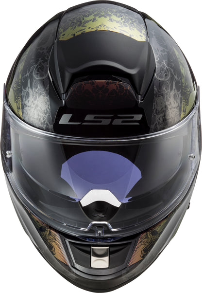 Capacete Ls2 Vector ff397 Swipe Rainbow