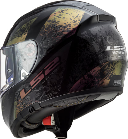 Capacete Ls2 Vector ff397 Swipe Rainbow