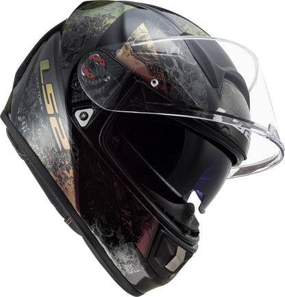 Capacete Ls2 Vector ff397 Swipe Rainbow