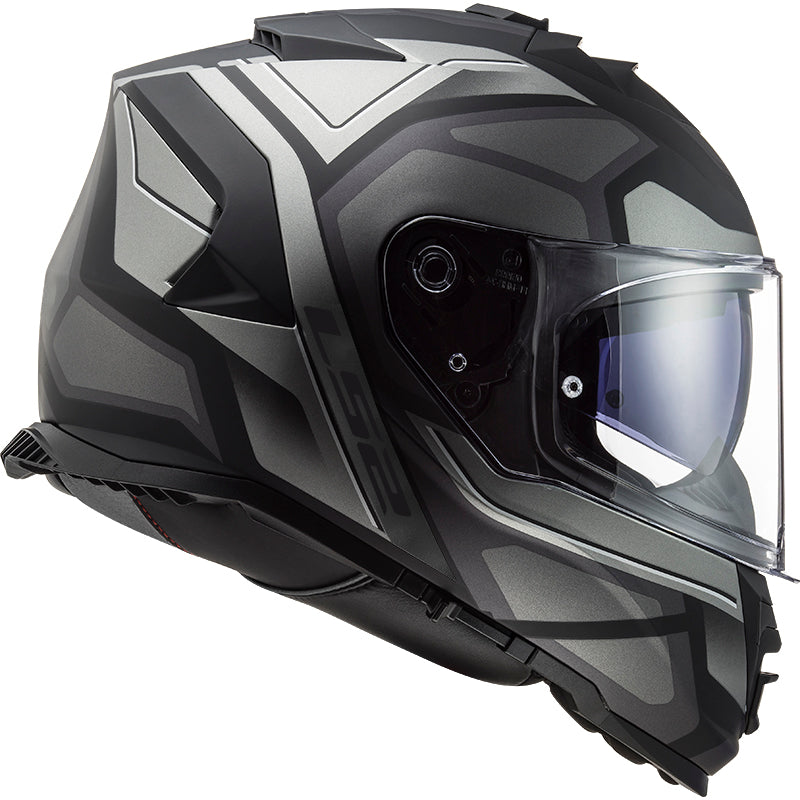 Capacete Ls2 Ff800 Storm Faster Titânio