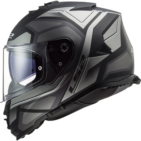 Capacete Ls2 Ff800 Storm Faster Titânio