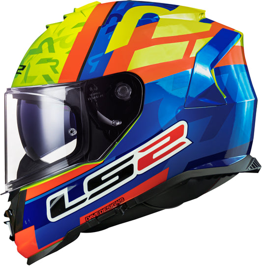 Capacete Ls2 Ff800 Storm Salvador Réplica