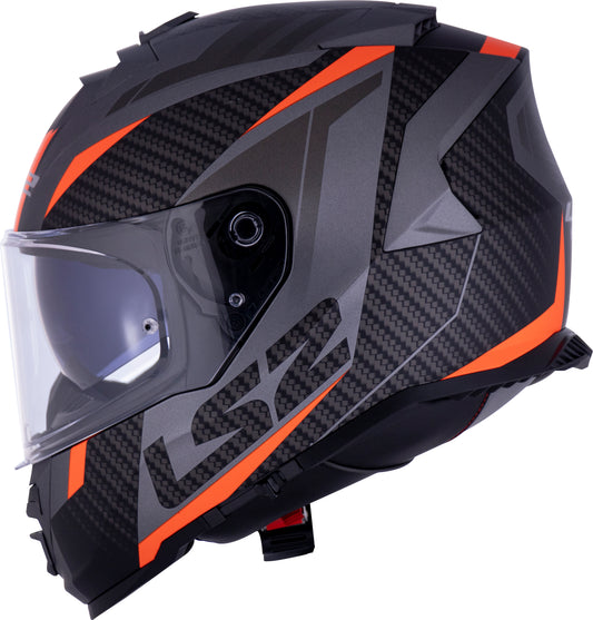 Capacete Ls2 Ff800 Storm Racer Laranja