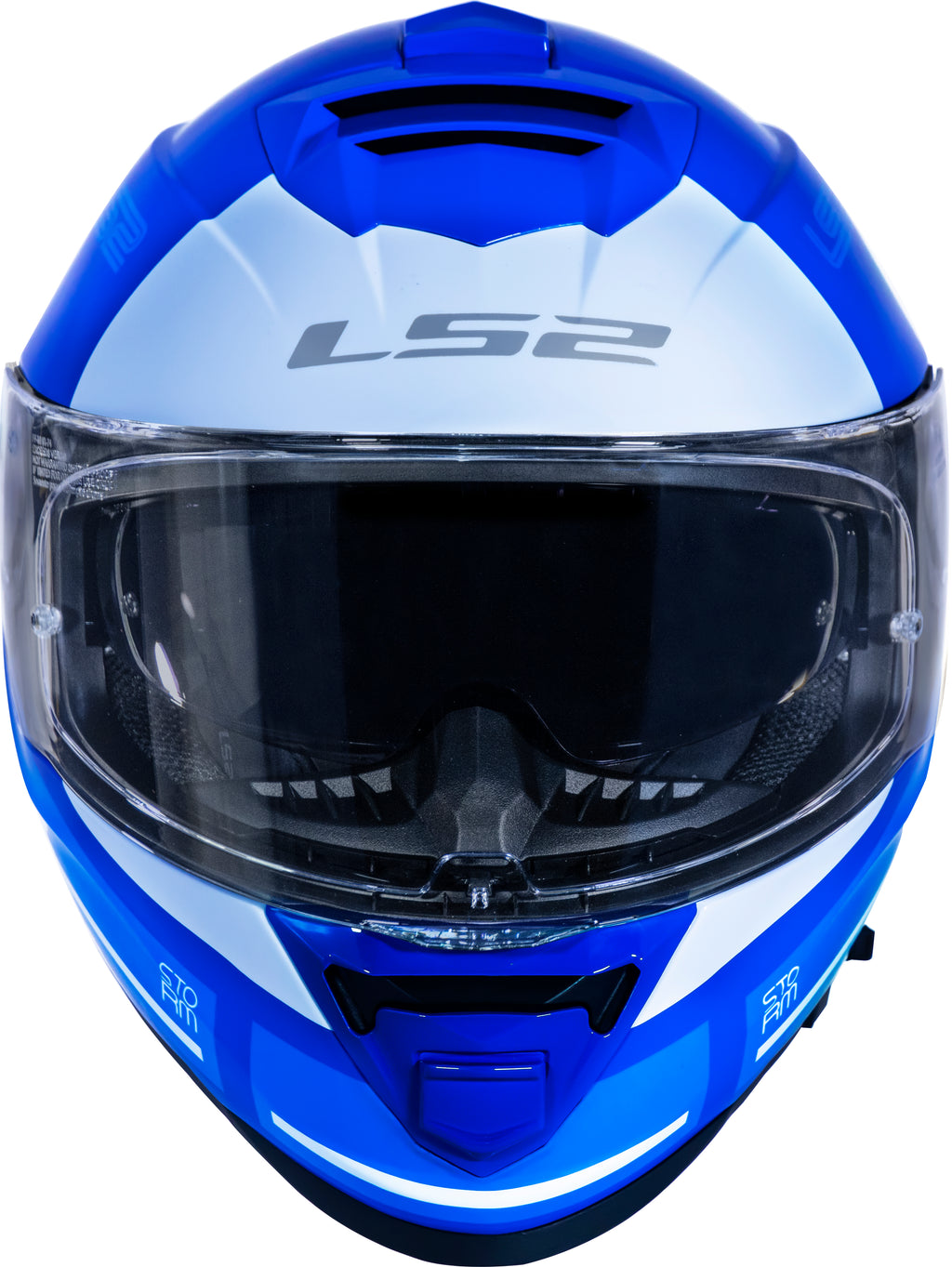 Capacete Ls2 Ff800 Storm Slant Azul Vermelho
