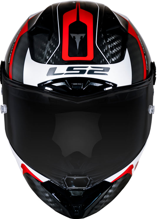 Capacete Ls2 ff805 Thunder Racing 1  Vermelho