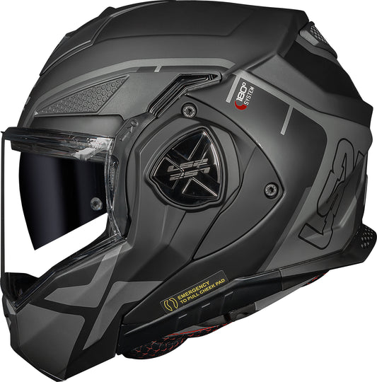 Capacete Ls2 Advant X Hpfc Metryc Matte Tit