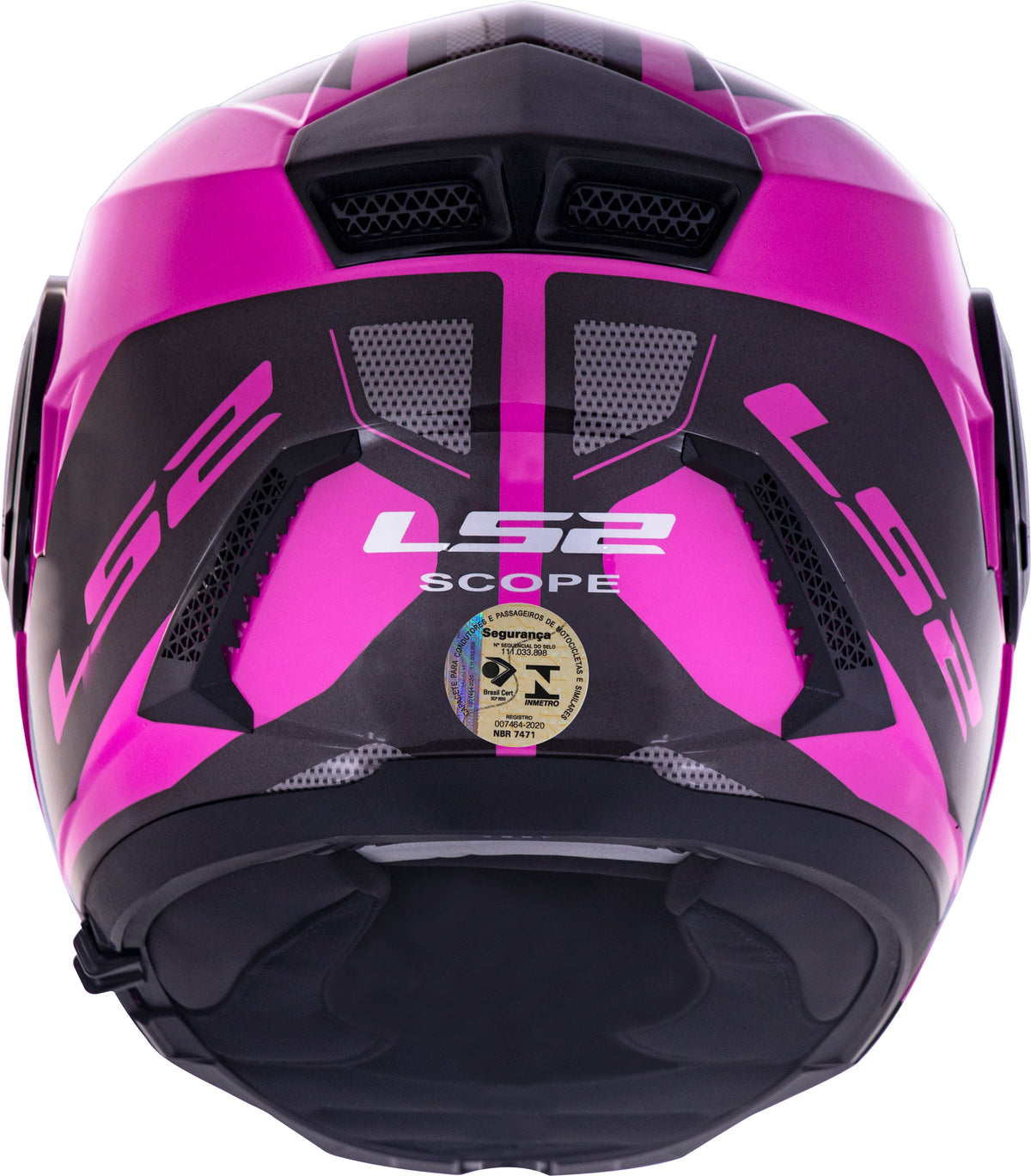 Capacete Ls2 Scope ff902 Mask Preto Rosa