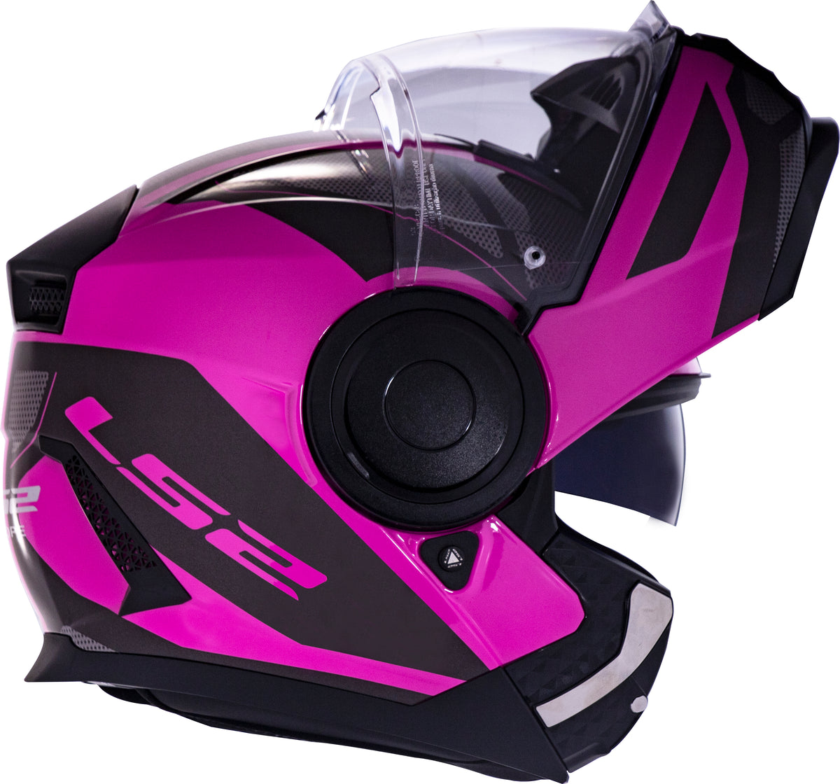 Capacete Ls2 Scope ff902 Mask Preto Rosa