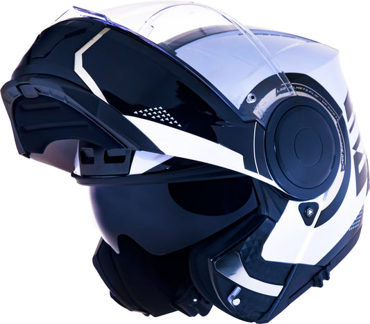 Capacete Ls2 Scope ff902 Arch Branco Titânio