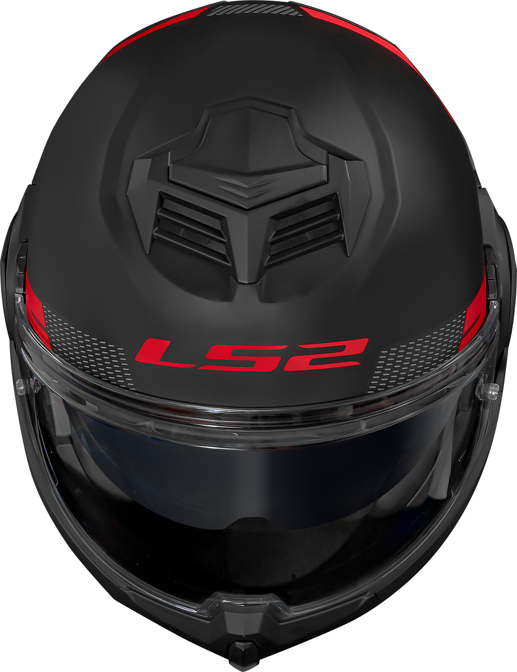 Capacete Ls2 Ff906 Advant Bend Preto Vermelho
