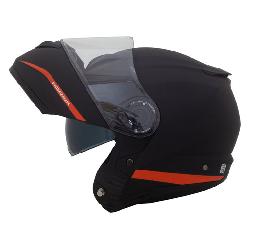 Capacete Norisk Force Simplicity Preto Vermelho