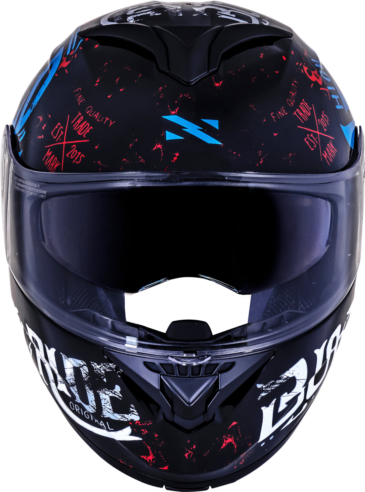 Capacete Norisk Force Monocolor Born To Ride Azul