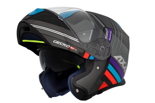 Capacete Axxis  Gecko Sv Epic B1 Preto Matte