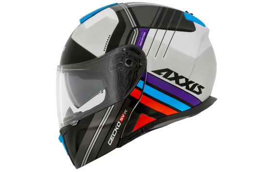 Capacete Axxis  Gecko Sv Epic B7 Azul Brilho