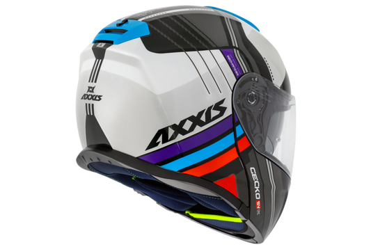 Capacete Axxis  Gecko Sv Epic B7 Azul Brilho