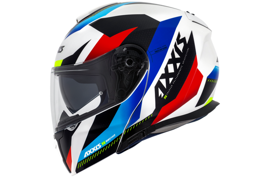 Capacete Axxis Gecko Sv Shield D7 Azul Brilho