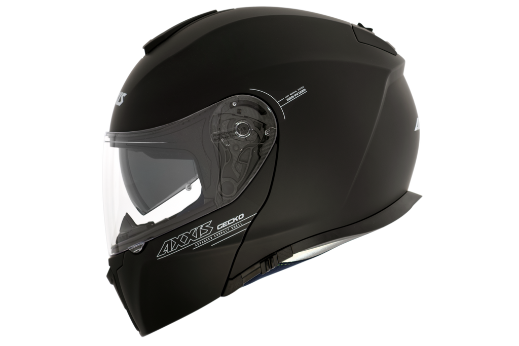 Capacete Axxis Gecko SV Solid A1 Preto Matte
