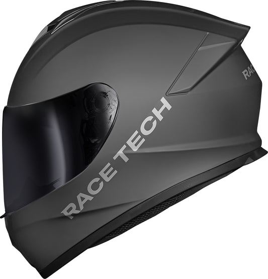Capacete Race Tech Hit Monocolor Titânio