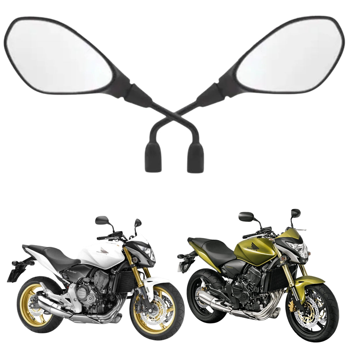 RETROVISOR GVS HASTE FIXA LENTE CONVEXA HORNET 2006-2015