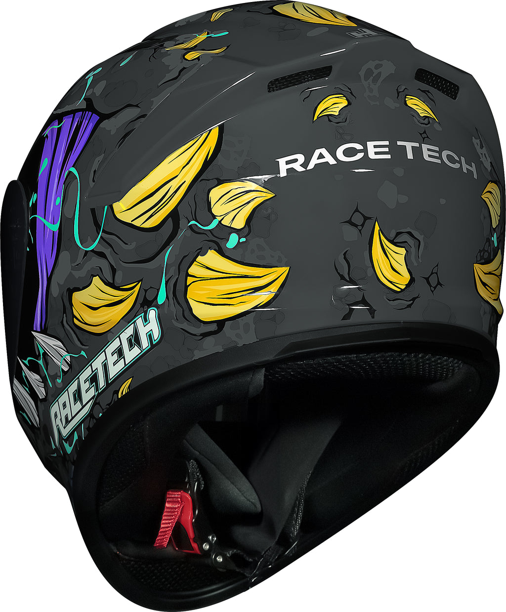 Capacete Race Tech Hit Lizard Titânio
